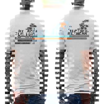 Retro Gulf Of Usa America Est 2025 Gulf Of Mexico Men's T-shirt Back Print - Thegiftio