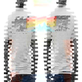 Rétro Macchu Picchu Mountain -Intage 80S Sunset T-shirt imprimé au dos - Cadeauxyz
