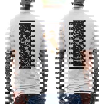 Scorpio Tarot Water Zodiac Sign Personality Tank Top Men's Back Print T-Shirt - Monsterry