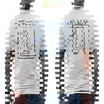 Got Too Silly Meme Silly Goose Men's T-shirt Back Print | Seseable CA