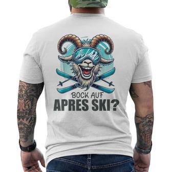 Skifahren Lustiges Apres Ski T-Shirt mit Rückendruck - Geschenkecke