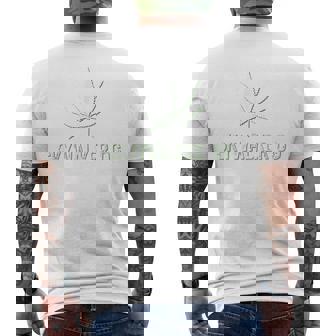 Skywalker OG Marijuana Strain Graphic Men's Back Print T-Shirt - Monsterry