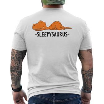 Sleepysaurus Schlaf Schlafanzug Nachthemd Dinosaurier T-Shirt mit Rückendruck - Geschenkecke