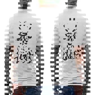 Smile It's Friday Shirt Great Idea Weekend T-Shirt Men's Back Print T-Shirt - Monsterry
