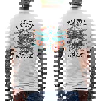 It Is Well With My Soul Inspirational Quote Men's T-shirt Back Print - Monsterry