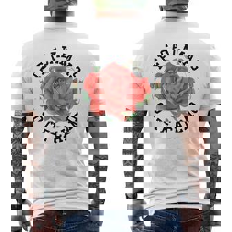 Spanish Mother Mom Flower Te Calmas O Te Calmo Men's Back Print T-Shirt - Monsterry