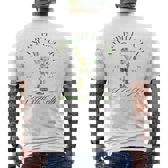 St Ptarick's Day Dirty Martini A Tini Bit Lucky Cocktail Men's T-shirt Back Print | Mazezy