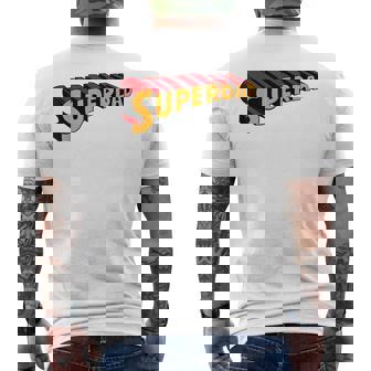 Super Dad Superdad Superhero Dad T-shirt imprimé au dos - Cadeauxyz
