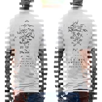Surfing Turtle By Purify Oceans Save Turtles & Oceans Men's Back Print T-Shirt - Monsterry
