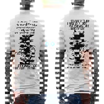 I Survived 15 Years Of Working Here Men's T-shirt Back Print - Thegiftio UK