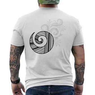 Symbole Tatouage Maori En Style Tribal Nouvelle-Zélande T-shirt imprimé au dos - Cadeauxyz