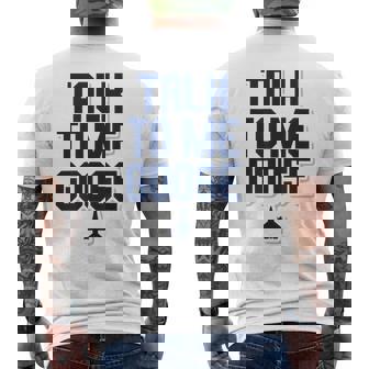 Talk To Me Goose T-Shirt Men's Back Print T-Shirt - Monsterry