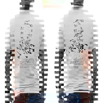 Tchaikovsky-Russian Composer-Classical Music Men's Back Print T-Shirt - Monsterry