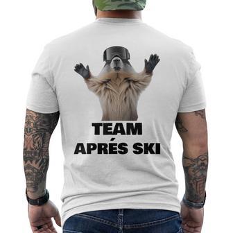 Team Aprés-Ski T-Shirt mit Rückendruck - Geschenkecke