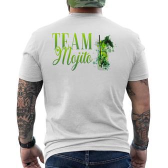 Team Mojito Junggesellinnenabschied Cocktail Für Barkeeper T-Shirt mit Rückendruck - Geschenkecke