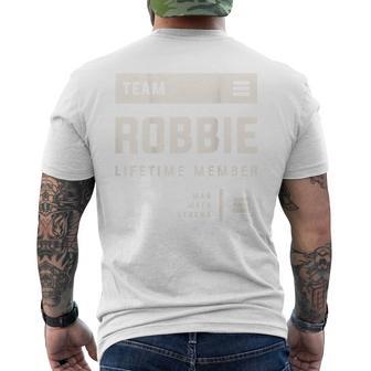 Team Robbie Lifetime Member Name Robbie T-Shirt mit Rückendruck - Geschenkecke