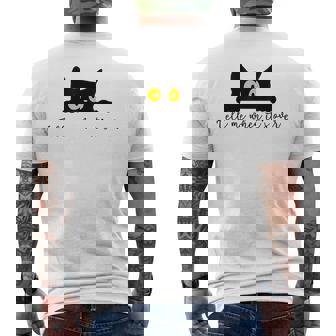 Tell Me When It's Over Men's T-shirt Back Print - Monsterry