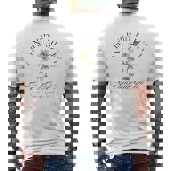 A Tini Bit Lucky Cocktail Club I Like It Extra Dirty Men's T-shirt Back Print - Seseable