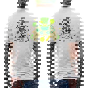 Videojuego Día De San Patricio Jugador Irlandés Niños Niñas Niños Camiseta Hombre Estampado Espalda - Regaloses