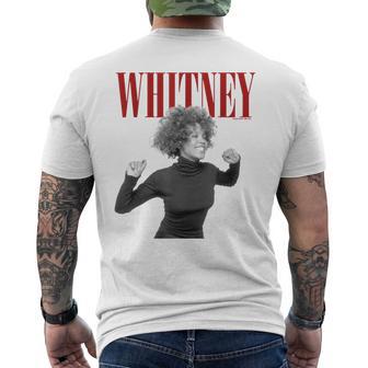 Whitney Houston Wanna Dance Gray T-Shirt mit Rückendruck - Geschenkecke