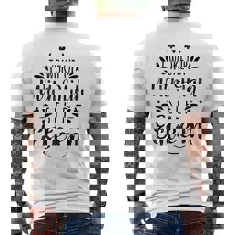 I Woke Up With High Self-Esteem Tank Top Men's Back Print T-Shirt - Monsterry