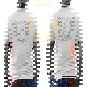 Y2k Fairy Grunge Aesthetic Winged Skeleton Y2k Fairycore Camiseta Hombre Estampado Espalda - Regaloses