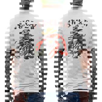 Yee Claw Crawfish Cajun Seafood Festival Men's T-shirt Back Print - Thegiftio UK