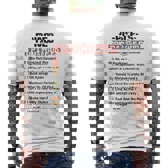 Zodiac Sign Top 10 Rules Of Pisces Graphic Men's Back Print T-Shirt - Monsterry