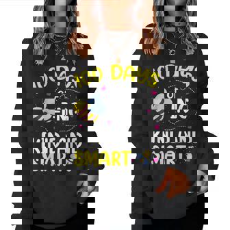 100 Days Of Beeing Kind And Smart Bee 100Th Day Of School Women Sweatshirt - Thegiftio