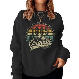 1985Intageintage Birthday Retro Women's Sweatshirt Frauen - Geschenkecke