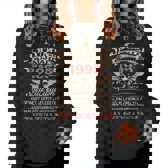 30Th Birthday Man Woman 30 Years 1995 Decorative S Sweatshirt Frauen - Geschenkecke