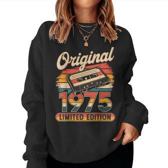 50Th Birthday Man Woman 50 Years Decoration 1975 Sweatshirt Frauen - Geschenkecke