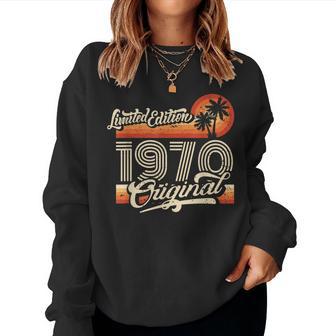 55Th Birthday Original Womenintage 1970 Sweatshirt Frauen - Geschenkecke