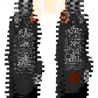 60Th Birthday Man Woman 60 Years 1965 Decorative Women Sweatshirt - Seseable