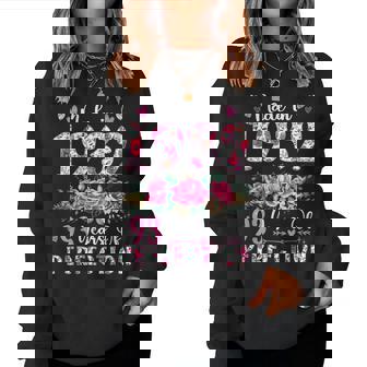 93 Year Old Made In 1932 Floral 93Th Birthday Women Women Sweatshirt | Seseable CA