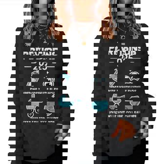Annonce Grossesse Prévisions Pour 2025 Futur Papa Et Maman Sweat-shirt pour femme - Cadeauxyz