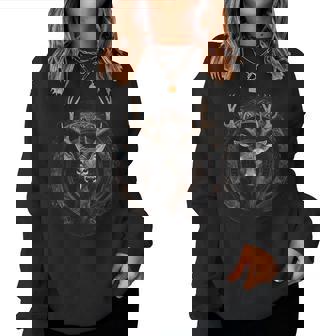 Arte De Mandala Amante De Los Ciervos Diseño De Animales Ciervo Sudadera Mujer - Regaloses