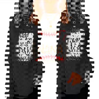 -Ball Nana Leopard -Ball Nana Women Sweatshirt - Seseable
