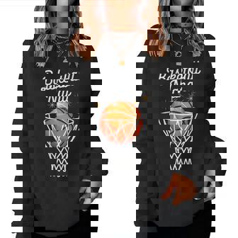 Basketball Grandma Nana Basketball Hoop Women Sweatshirt | Mazezy