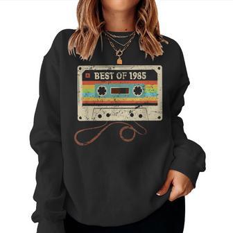 Best Of 1985 38Th Birthday 38Th Birthday Man Woman Sweatshirt Frauen - Geschenkecke