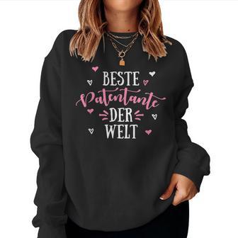 Beste Patentante Der Welt Aunt Sweatshirt Frauen - Geschenkecke