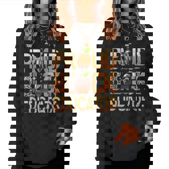 Black Educator Proud Black Educator Women Sweatshirt | Seseable CA