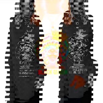 Black History Queen Black History Month African Womens Women Sweatshirt - Seseable