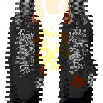 Blessed To Be Called Oma Sunflower Mother's Day Women Sweatshirt | Mazezy