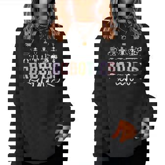 Boho Robotics Aunt Of A Robotics Engineer Auntie Women Sweatshirt | Mazezy