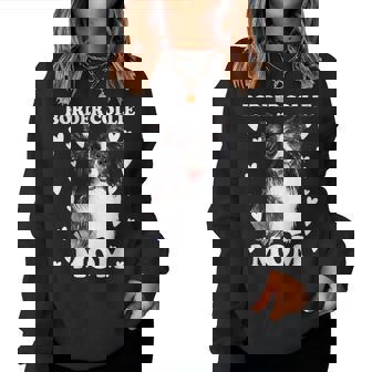 Border Collie Mom Mummy Mama Mum Mommy Mother Women Sweatshirt - Seseable