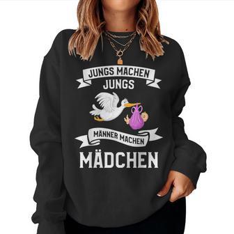 Boys Make Boys Make Girls Sweatshirt Frauen - Geschenkecke