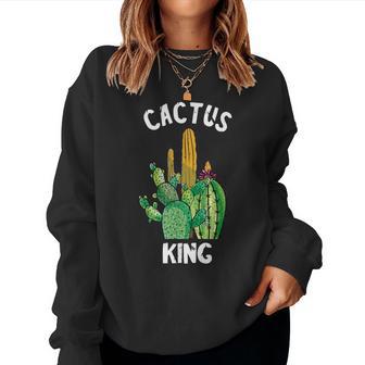 Cactus King Cactus Cactus Gardener Plants Cactus Sweatshirt Frauen - Geschenkecke