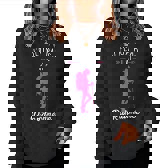 Cadeau Randonneuse Montagne J'peux Pas J'ai Randonnée Sweat-shirt pour femme - Cadeauxyz