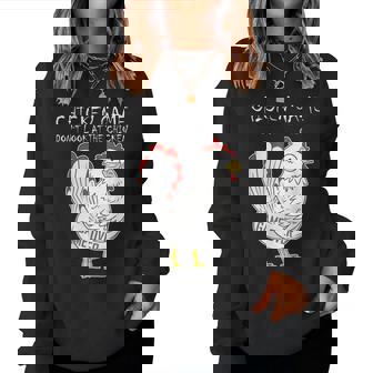 Chicken Game Don`T Look At The Chicken Game Over Farmers Sudadera Mujer - Regaloses